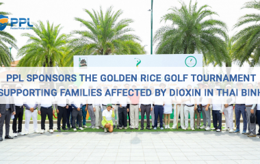 PPL Sponsors the Golden Rice Golf Tournament To Supporting Families Affected by Dioxin in Thai Binh